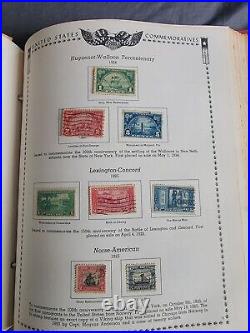 1965 Minkus The All American U. S. Stamp Album 1847-1964 with over 250 Stamps