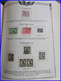 1965 Minkus The All American U. S. Stamp Album 1847-1964 with over 250 Stamps