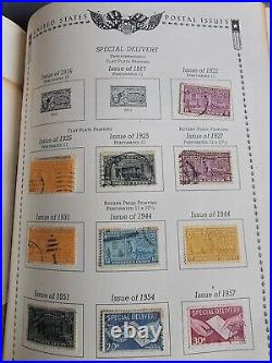 1965 Minkus The All American U. S. Stamp Album 1847-1964 with over 250 Stamps