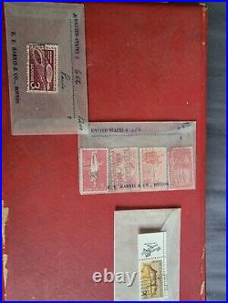 1965 Minkus The All American U. S. Stamp Album 1847-1964 with over 250 Stamps