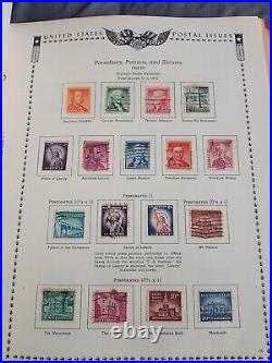 1965 Minkus The All American U. S. Stamp Album 1847-1964 with over 250 Stamps