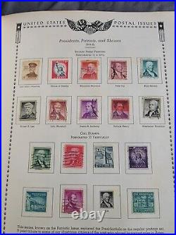 1965 Minkus The All American U. S. Stamp Album 1847-1964 with over 250 Stamps