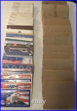 1969-2019 Lot (36) Of Uncirculated Set ALL Different Dates! MUST SEE