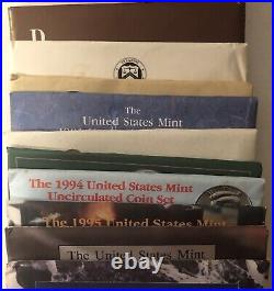 1969-2019 Lot (36) Of Uncirculated Set ALL Different Dates! MUST SEE