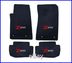 1970-1981 Camaro Velourtex Floor Mats Choose Carpet Color & Logo on All Mats