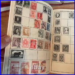 1971 The All American U. S. Stamp Album 1847-1971 + 1931 Paragon + 1954 Atlas