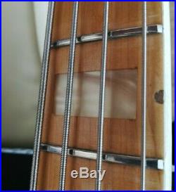 1974 FENDER JAZZ BASS VINTAGE MADE IN USA BLONDE ALL ORIGINAL with OHSC