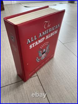 1977 Minkus The All American U. S. Stamp Album 1847-1986 1,300+ STAMPS INCLUDED