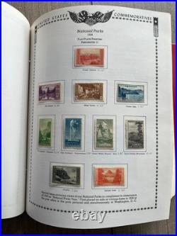 1977 Minkus The All American U. S. Stamp Album 1847-1986 1,300+ STAMPS INCLUDED
