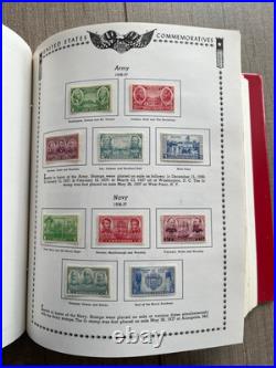1977 Minkus The All American U. S. Stamp Album 1847-1986 1,300+ STAMPS INCLUDED