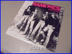 1977 Ramones Rocket To Russia Album Autographed By All 4 Original Artist, Joey, Jo