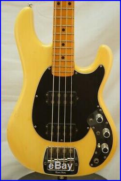 1979 Olympic White Music Man Sabre Bass All Original with Hardshell Case