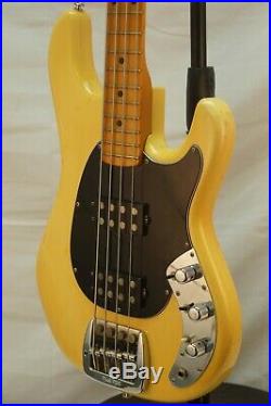 1979 Olympic White Music Man Sabre Bass All Original with Hardshell Case