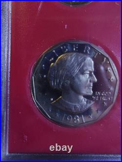 1981-S Type 1 Set And Type 2 Set, And One Mixed Set All Proofs