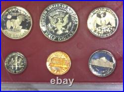1981 S Type 2 United States Proof Set All 6 Coins Clear S Mintmarks