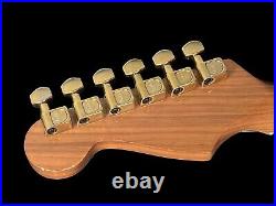 1982 FENDER STRATOCASTER THE STRAT ALL WALNUT w GOLD-PLATED HARDWARE