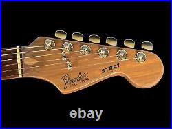 1982 FENDER STRATOCASTER THE STRAT ALL WALNUT w GOLD-PLATED HARDWARE