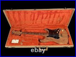 1982 FENDER STRATOCASTER THE STRAT ALL WALNUT w GOLD-PLATED HARDWARE