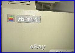 1984 APPLE MACINTOSH 128K 1st MAC Model M0001 + PICASSO KIT! All WORKING! NICE