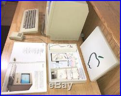 1984 APPLE MACINTOSH 128K 1st MAC Model M0001 + PICASSO KIT! All WORKING! NICE