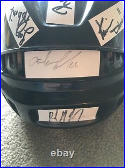 1988 NHL All Stars Autograph Signed Full Size Helmet 11 HOF Lemieux Roy Howe JSA