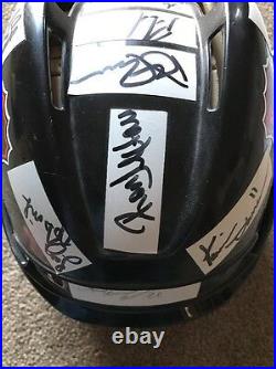 1988 NHL All Stars Autograph Signed Full Size Helmet 11 HOF Lemieux Roy Howe JSA