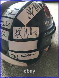 1988 NHL All Stars Autograph Signed Full Size Helmet 11 HOF Lemieux Roy Howe JSA