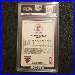 1989 NBA Hoops Michael Jordan All Star #21 PSA 10! GEM-MT! The GOAT