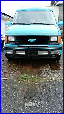 1993 Chevrolet Astro Automatic, 4.3l Petrol- All Wheel Drive- Day / Camper Van