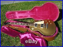 1993 Gibson Les Paul Classic 1960 Bullion All Gold Goldtop Standard 60's Neck