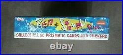 1993 Topps Ren & Stimpy All Prismatic Trading Cards Factory Sealed Box 36 Packs