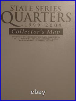 1999 2009 S Proof State Quarters All In Map WithDisplay Holes. All 56 Quarters