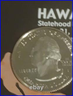 1999 2009 S Proof State Quarters All In Map WithDisplay Holes. All 56 Quarters