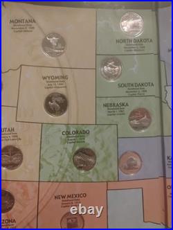 1999 2009 S Proof State Quarters All In Map WithDisplay Holes. All 56 Quarters