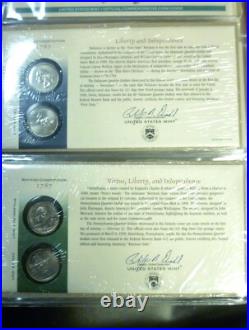 1999-2009 State Quarter FIRST DAY COIN COVERS All 50 States+ DC & Territories
