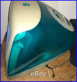 1999 APPLE iMac G3 400 DV BLUEBERRY Complete All Items Original BOX TESTED NICE