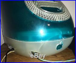 1999 APPLE iMac G3 400 DV BLUEBERRY Complete All Items Original BOX TESTED NICE