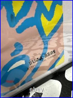 1999 US Tour The GoGos Poster Autographed By All Five, Huja Bros Crucial Comics