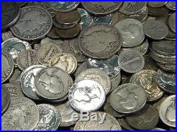 1 Pound LB 1964 or Before US Silver Coin Lot No Culls All Readable Dates