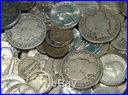 1 Pound LB 1964 or Before US Silver Coin Lot No Culls All Readable Dates