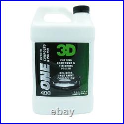 1 US Gallon 3.78L 3D ONE Hybrid Compound Polish All In One AIO