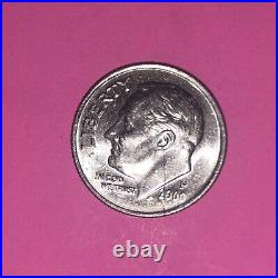 2000-p Dime Cracked Die Error RARE ALL OFFERS CONSIDERED