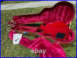 2001 Gibson Les Paul Classic 1960 60 Cherry Sunburst Slim Neck 9.5 lbs -All Orig