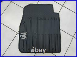 2009-2012 Dodge Ram Quad Cab All Weather Rubber Slush Floor Mats Mopar OEM