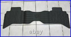 2009-2012 Dodge Ram Quad Cab All Weather Rubber Slush Floor Mats Mopar OEM