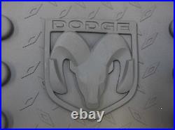 2009-2012 Dodge Ram Quad Cab All Weather Rubber Slush Floor Mats Mopar OEM