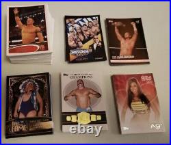 2012 Wwe Topps Complete 1-90 Card Base Set W All 5 Complete Insert Sets The Rock