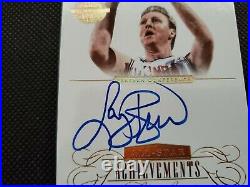 2013-14 Larry Bird Flawless All-star Achievements Gold Auto Sp Insert #4/10! Bos