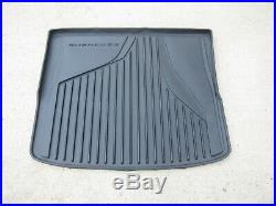 2014 2020 Jeep Cherokee All Weather Black Slush Mats and Cargo Tray Mopar OEM