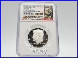2014 Kennedy 50th Anniversary 5 COIN SET with CANCELED HALF ALL GRADED 70